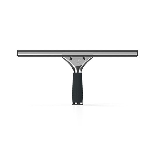 Metalni brisač prozora sa gumom - 45 cm