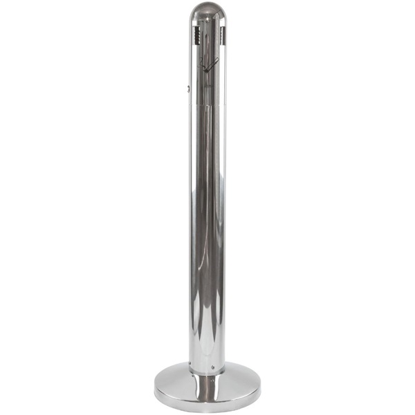 Samostojeća inox pepeljara Dome