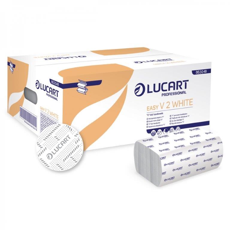 Savijeni ubrus za ruke Lucart Easy V2