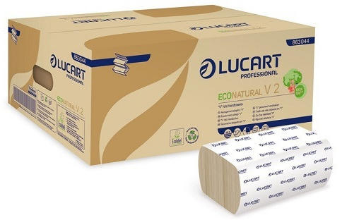 Savijeni ubrus za ruke Lucart Econatural V2