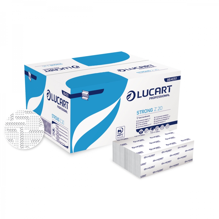 Savijeni ubrus za ruke Lucart Strong V180