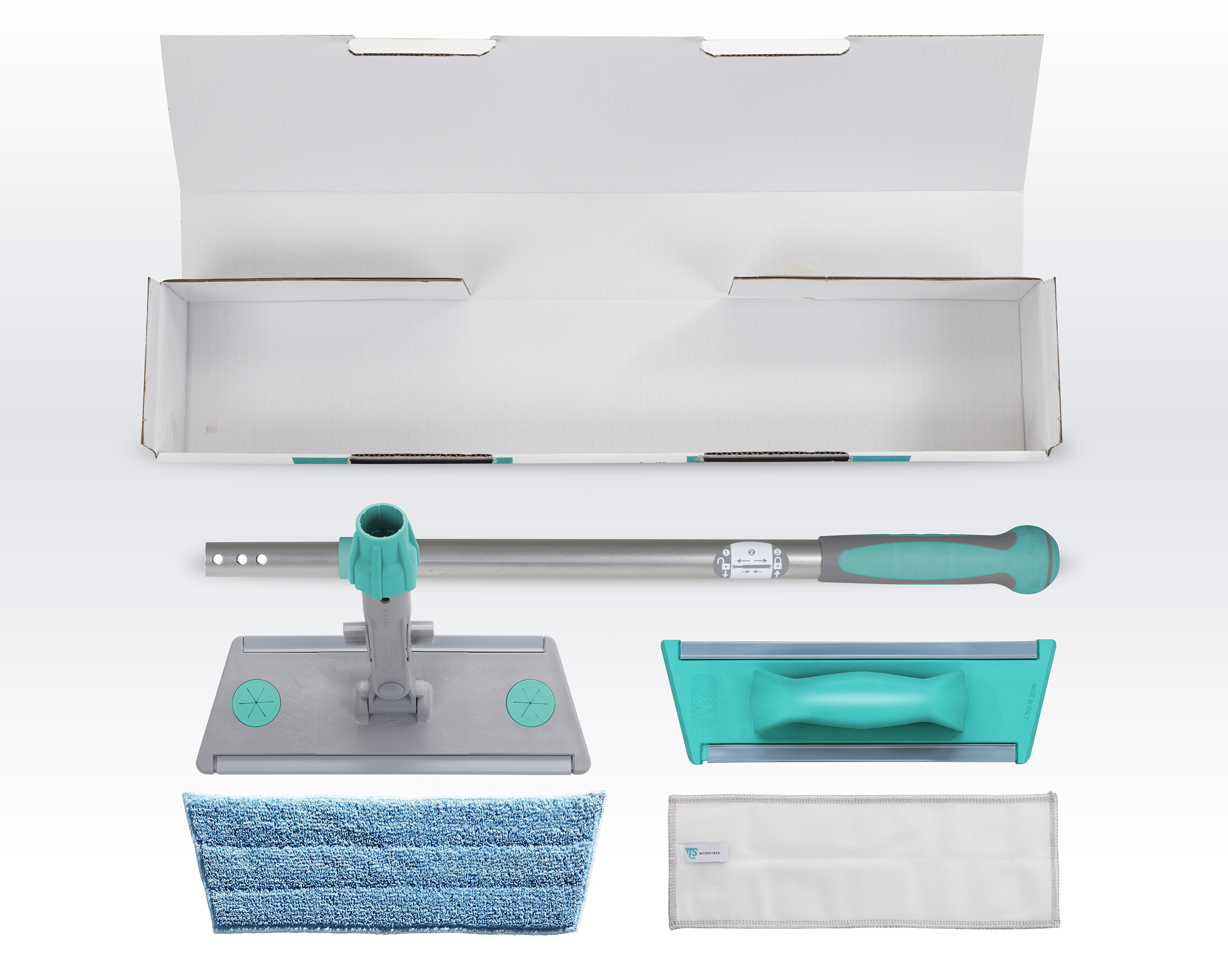 Set za čišćenje stakla, ogledala i glatkih površina Clean Glass Pro